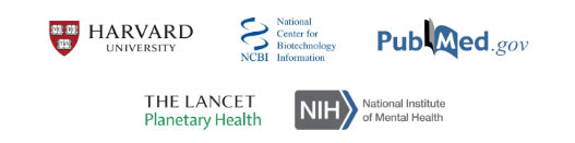 Harvard University, NCBI, PubMed.gov, The Lancet Planetary Health and NIH
